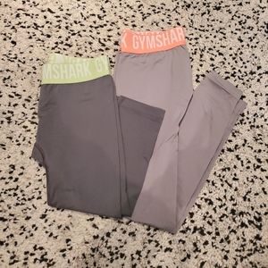 Gymshark workout leggings size small set of 2